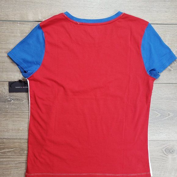 TOMMY HILFIGER WOMEN GRAPHIC FLAG SIZE MEDIUM - Picture 3 of 11